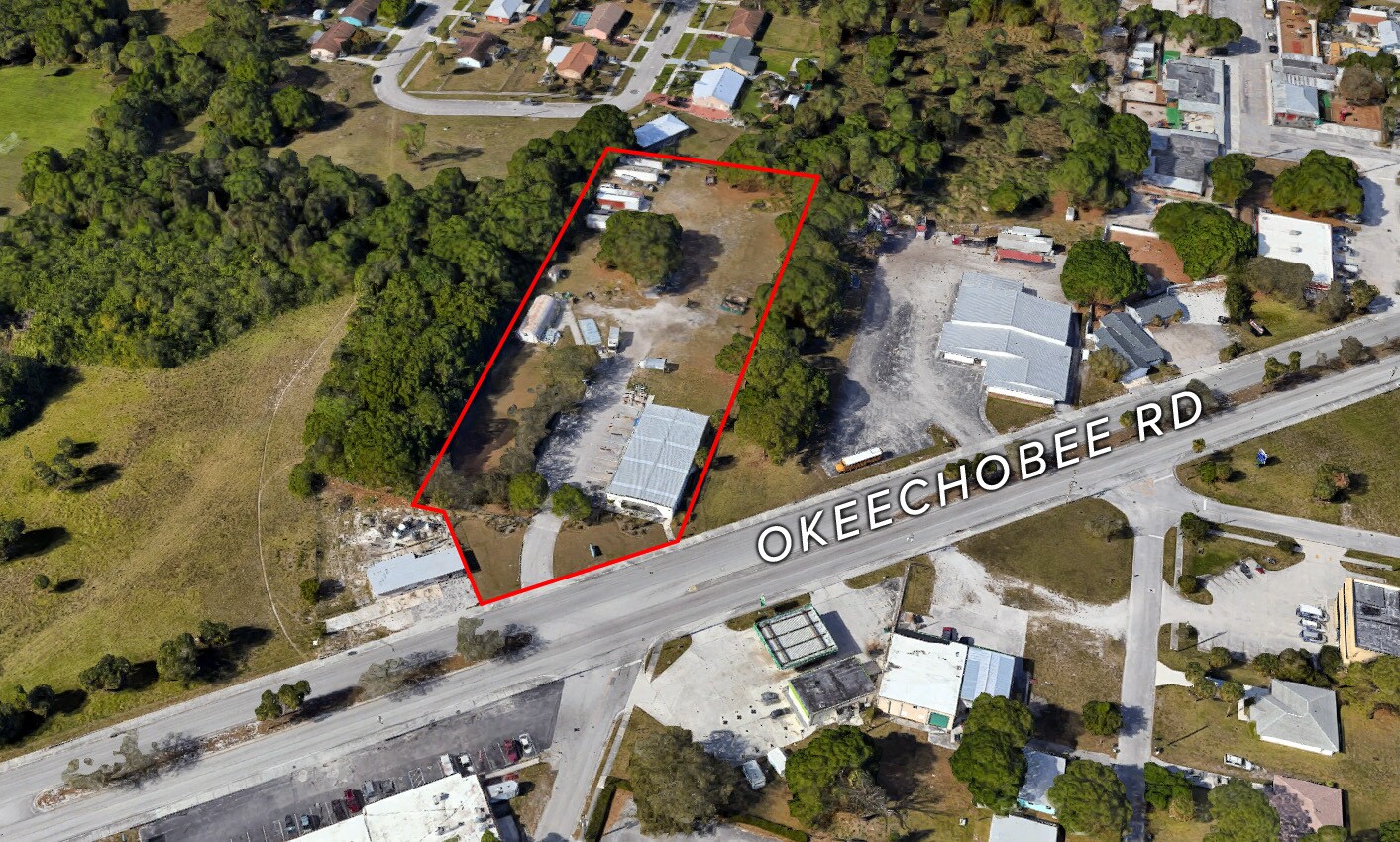 2904 Okeechobee Rd, Fort Pierce, FL à vendre Aérien- Image 1 de 3