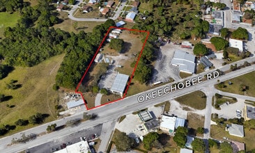 2904 Okeechobee Rd, Fort Pierce, FL - AÉRIEN  Vue de la carte