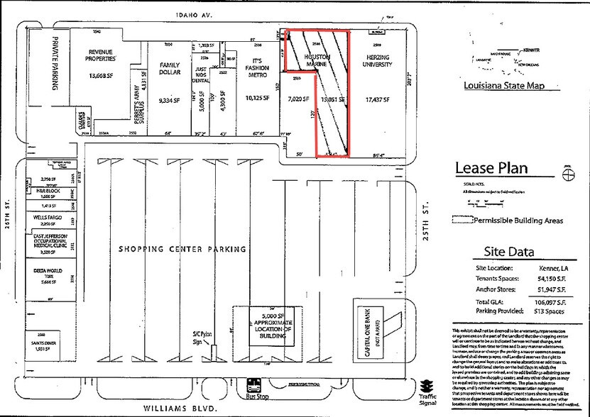 2500-2554 Williams Blvd, Kenner, LA à louer - Autre - Image 3 de 5