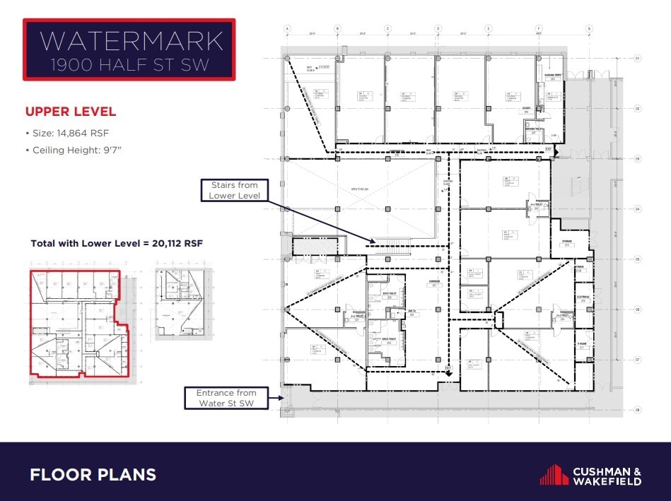 1900 Half St SW, Washington, DC for lease Floor Plan- Image 1 of 1