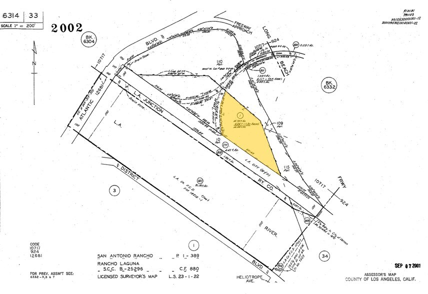 3030 S Atlantic Blvd, Vernon, CA à vendre - Plan cadastral - Image 2 de 10