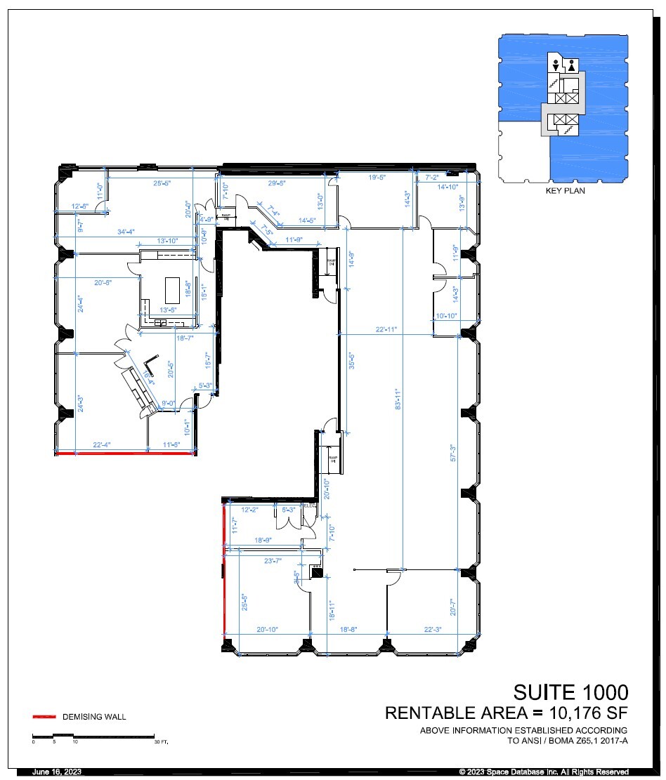 20 Adelaide St E, Toronto, ON for lease Floor Plan- Image 1 of 6