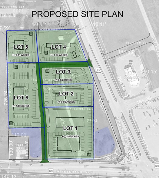 County Road NN, Mukwonago, WI à vendre - Plan de site - Image 3 de 3