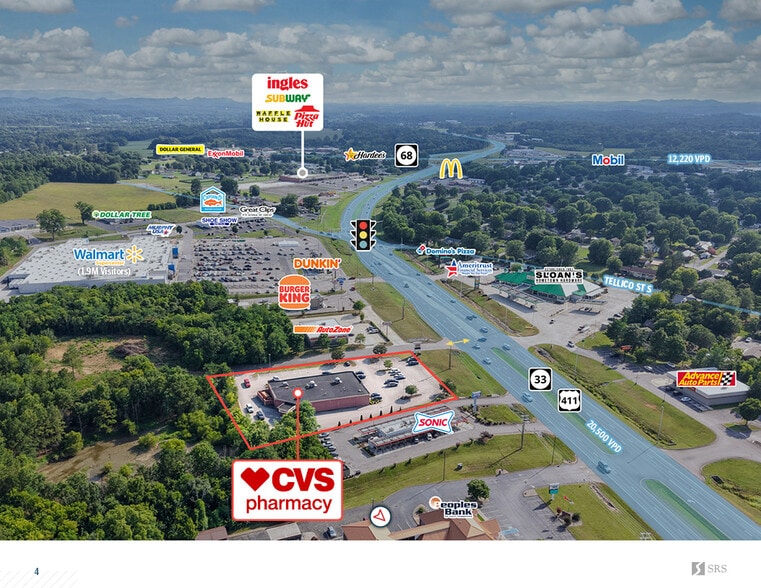 4515 Highway 411, Madisonville, TN à vendre - Photo du bâtiment - Image 3 de 9