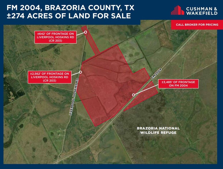 FM 2004, Danbury, TX for sale - Building Photo - Image 1 of 1