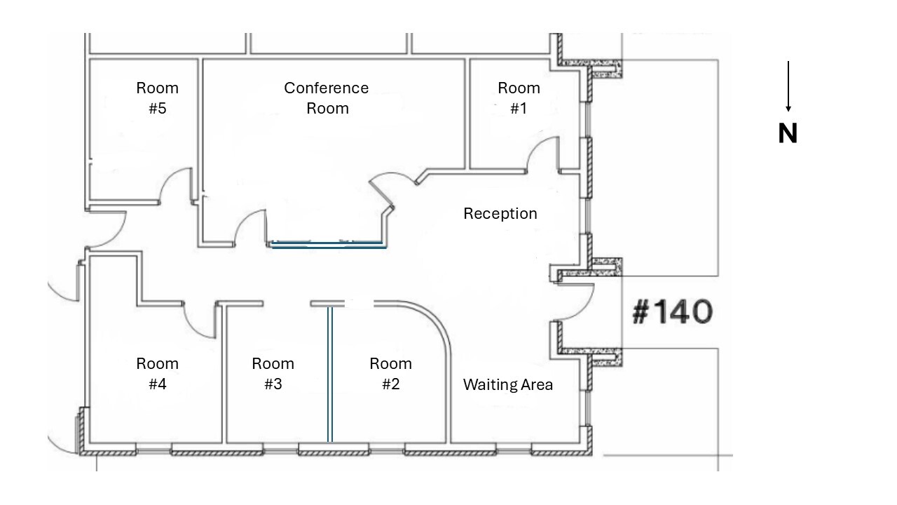 1507 E Sandy Lake Rd, Coppell, TX for lease Floor Plan- Image 1 of 7