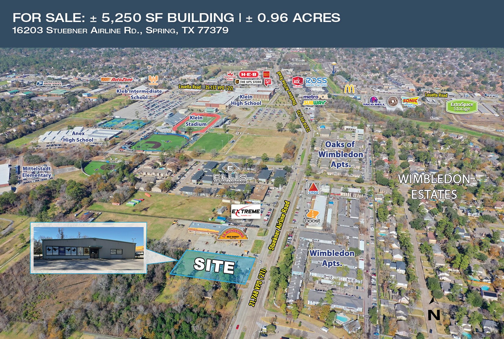 16203 Stuebner Airline Rd, Spring, TX for sale Building Photo- Image 1 of 7