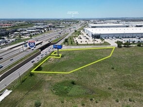 Keller Hicks & IH-35 W, Fort Worth, TX - AERIAL  map view - Image1
