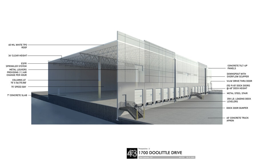 1700 Doolittle Dr, San Leandro, CA for lease - Building Photo - Image 2 of 6