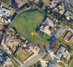 Leaf Ln, Escondido, CA - AÉRIEN Vue de la carte