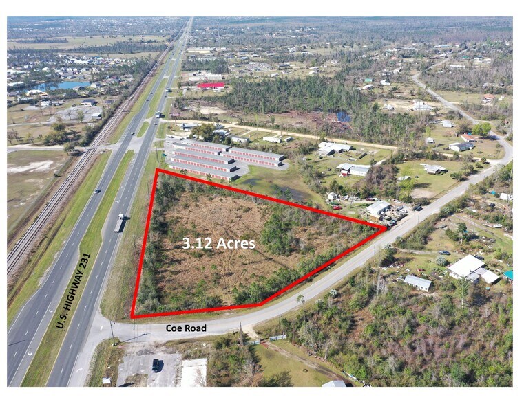 7409 N Highway 231, Panama City, FL for sale - Aerial - Image 2 of 9