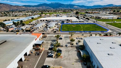 W. Esplanade Ave. at S. Buena Vista St., San Jacinto, CA - AERIAL map view - Image1