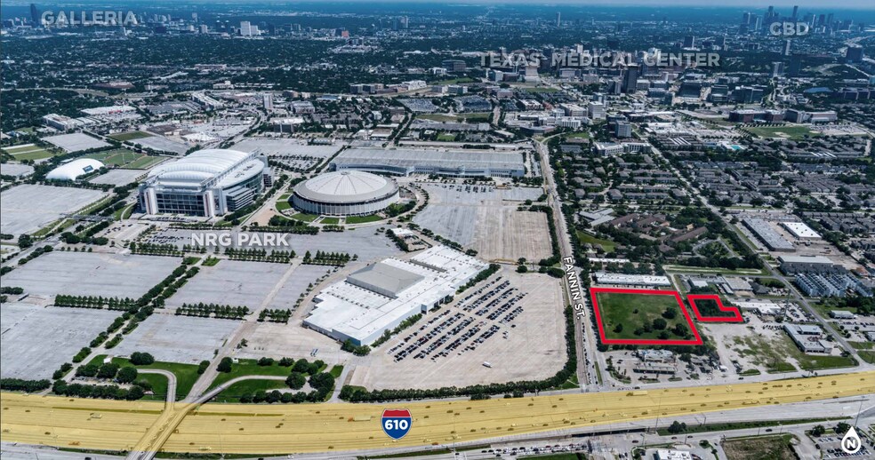 Fannin St, Houston, TX à vendre - Aérien - Image 3 de 7