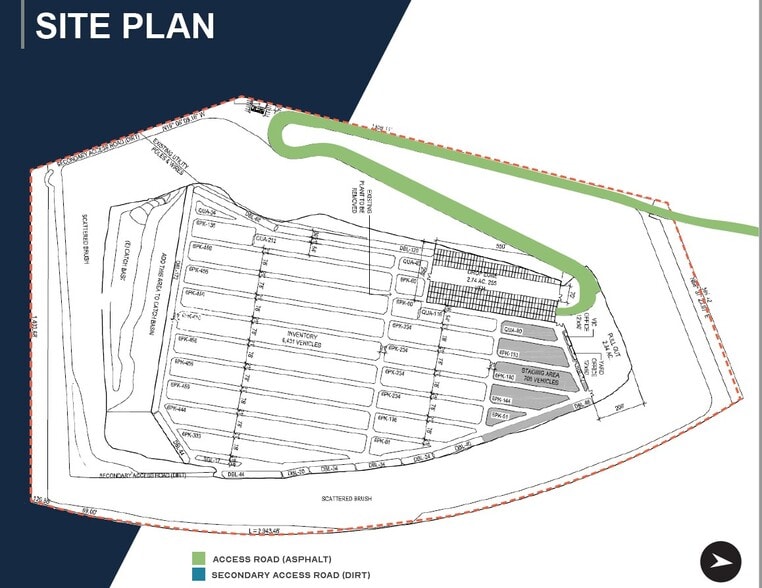 5705 Institution Rd, San Bernardino, CA à louer - Plan de site - Image 2 de 2