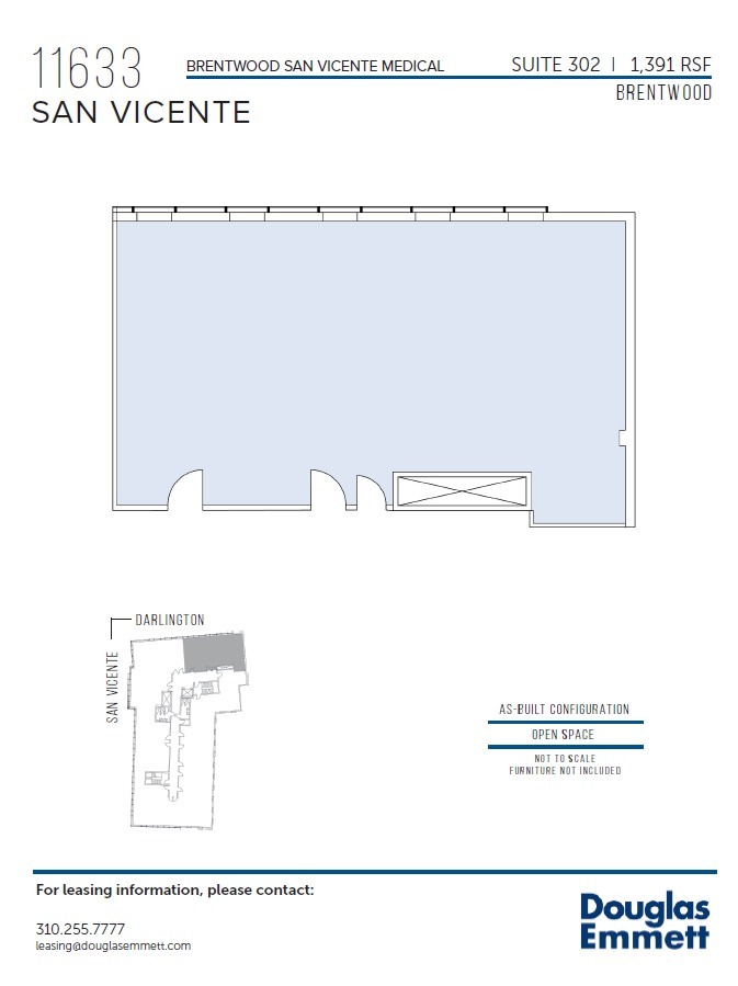 11633 San Vicente Blvd, Los Angeles, CA for lease Floor Plan- Image 1 of 1