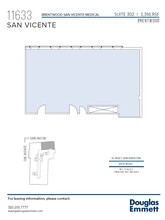 11633 San Vicente Blvd, Los Angeles, CA for lease Floor Plan- Image 1 of 1