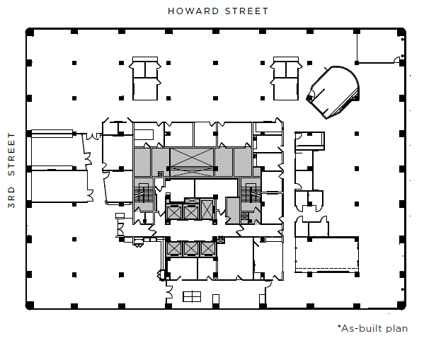 201 Third St, San Francisco, CA for lease Floor Plan- Image 1 of 11