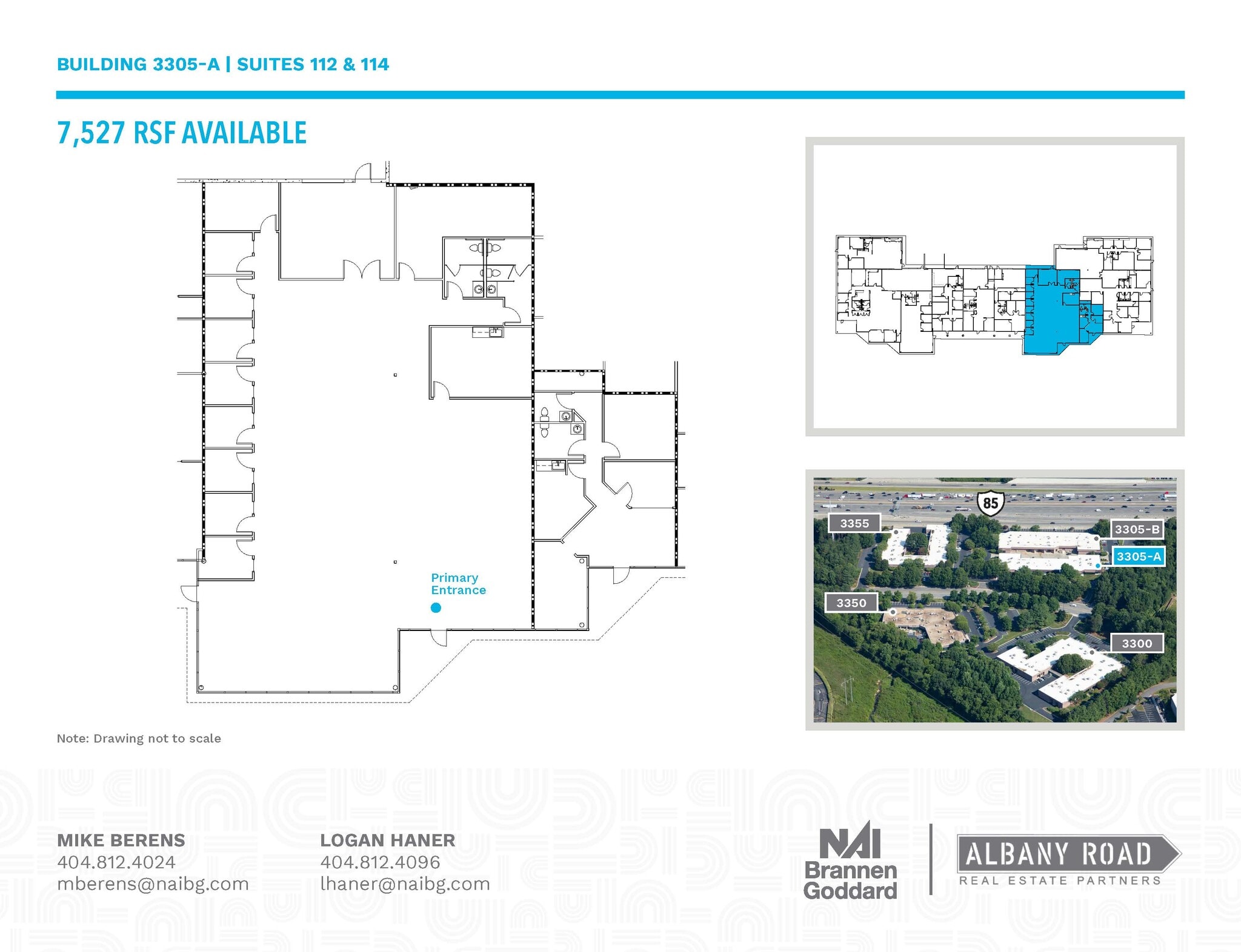 3025 Breckinridge Blvd, Duluth, GA à louer Plan d’étage- Image 1 de 1