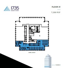 1735 Market St, Philadelphia, PA à louer Plan d  tage- Image 2 de 2