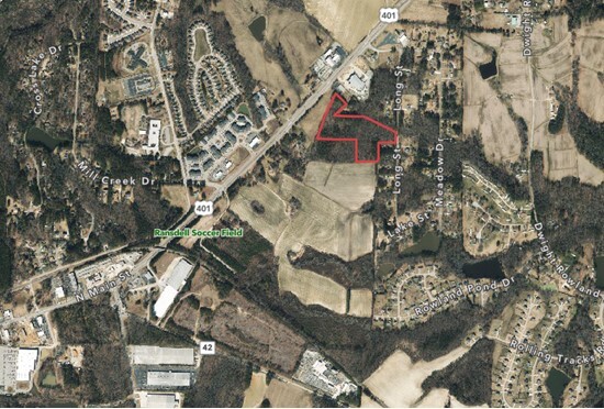 0 Long St, Fuquay Varina, NC for sale - Aerial - Image 2 of 9