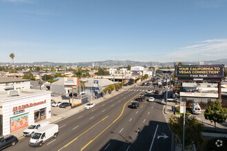 2001 S La Cienega Blvd, Los Angeles, CA - AERIAL  map view