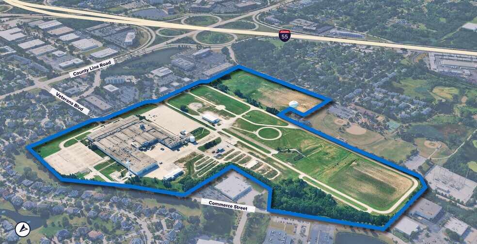 6900 Veterans Blvd, Burr Ridge, IL à vendre - Photo du bâtiment - Image 3 de 3