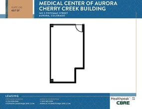 1411 S Potomac St, Aurora, CO à louer Plan d’étage- Image 1 de 1