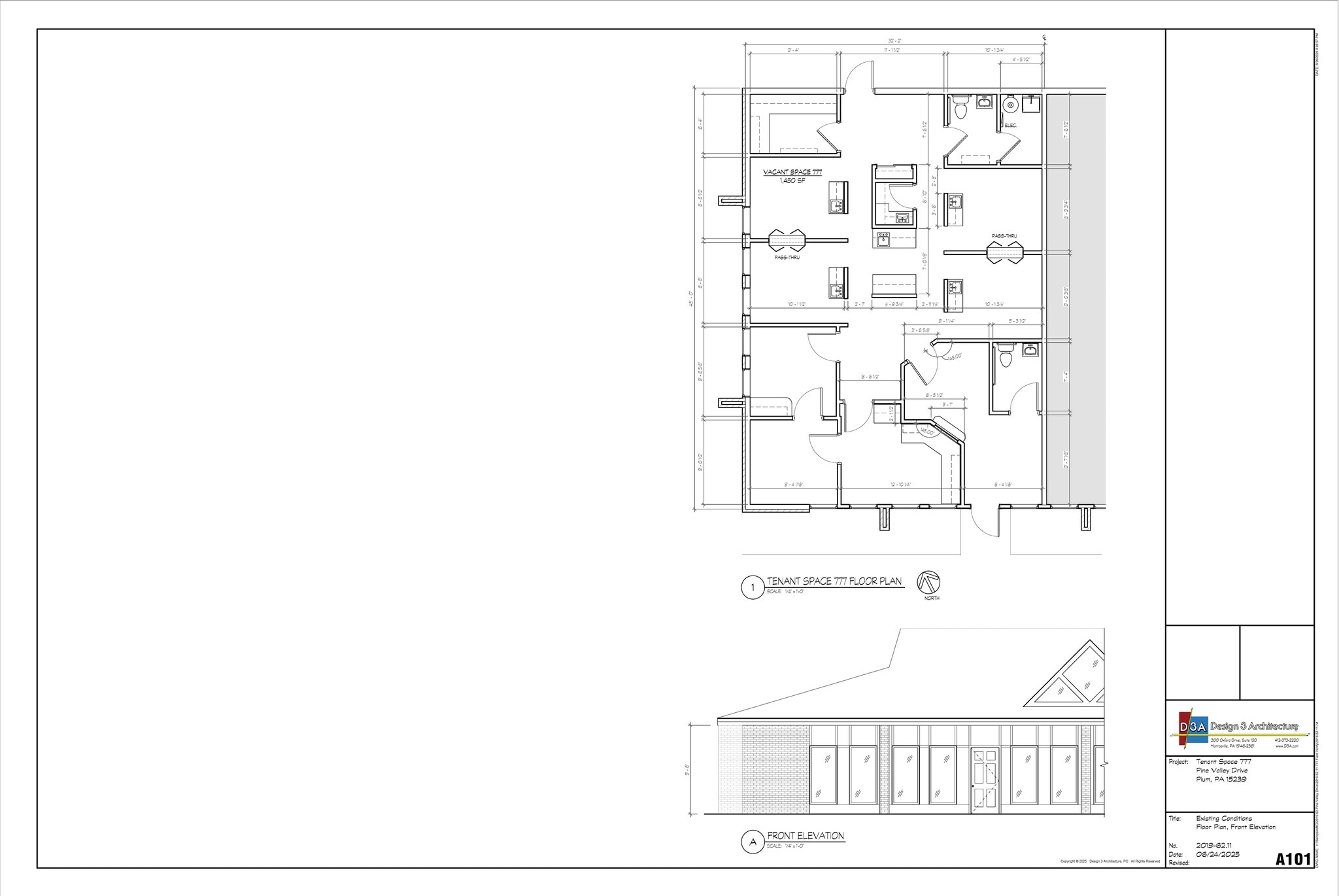 777-785 Pine Valley Dr, Pittsburgh, PA à louer Plan d’étage- Image 1 de 1