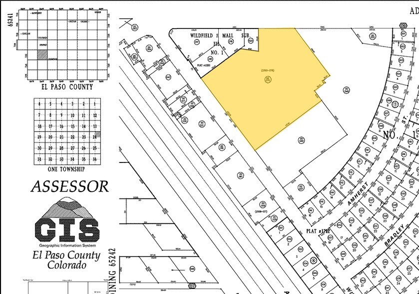 20-30 Widefield Blvd, Colorado Springs, CO for sale - Plat Map - Image 1 of 2
