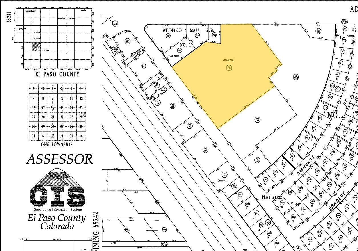 20-30 Widefield Blvd, Colorado Springs, CO for sale Plat Map- Image 1 of 3