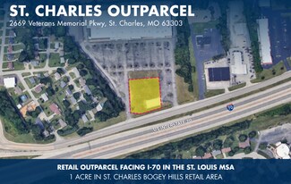 Plus de détails pour 2669 Veterans Memorial Pky, Saint Charles, MO - Terrain à vendre