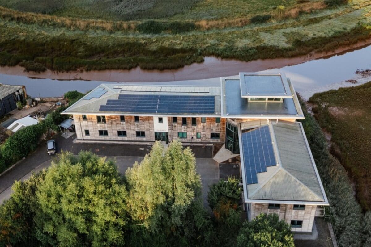 Odhams Wharf, Ebford for lease Aerial- Image 1 of 3