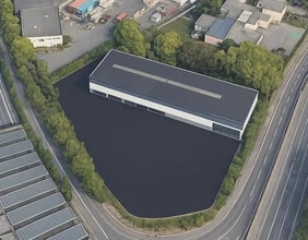 Villeneuve-la-Garenne, HDS - Aérien  Vue de la carte