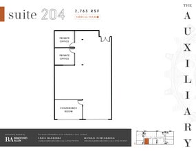 1550-1556 W Carroll, Chicago, IL for lease Floor Plan- Image 1 of 6