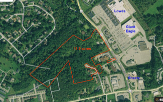 Plus de détails pour 480 Ben Franklin Rd S, Indiana, PA - Terrain à vendre