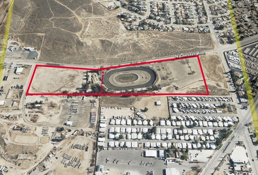 5001 N Chester Ave, Bakersfield, CA for sale - Aerial - Image 3 of 19