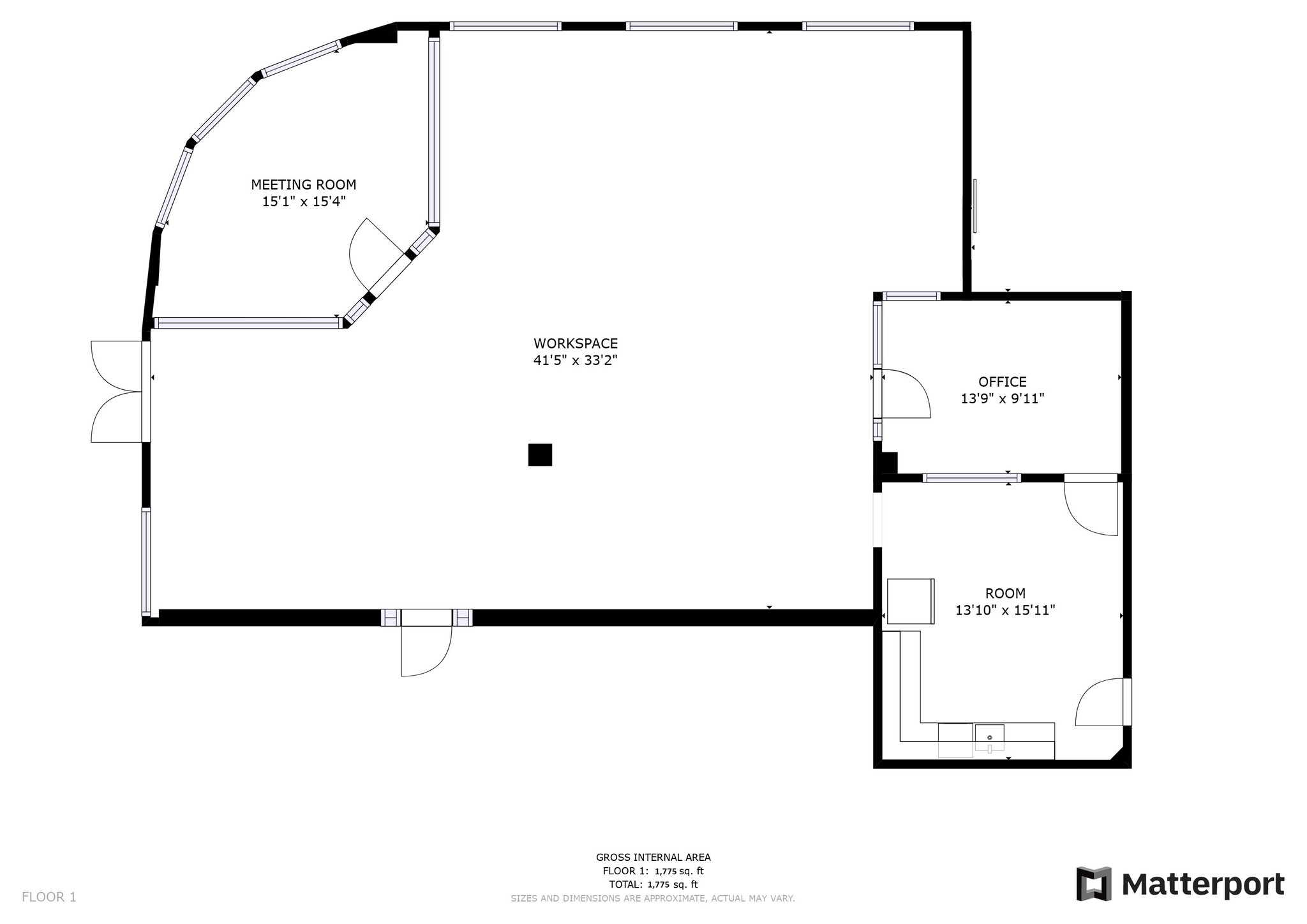 123 W Washington St, Oswego, IL à louer Plan d  tage- Image 1 de 21