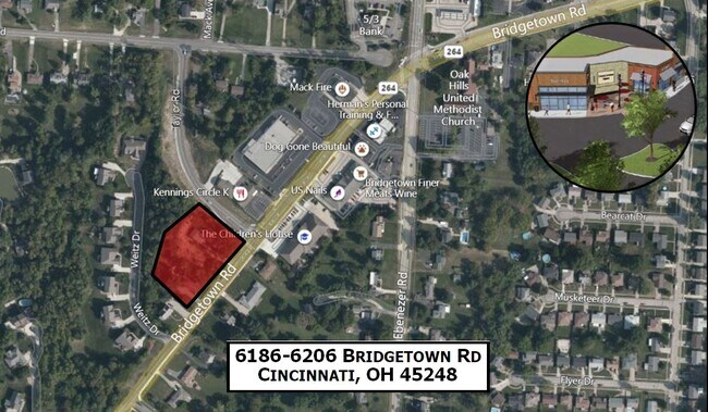 Plus de détails pour 6186 Bridgetown, Cincinnati, OH - Terrain à vendre