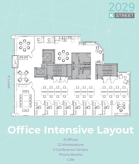 2029 K St NW, Washington, DC à vendre Plan d’étage- Image 1 de 1