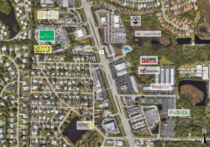 1850 NW Federal Hwy, Stuart, FL à louer - Photo du bâtiment - Image 3 de 5
