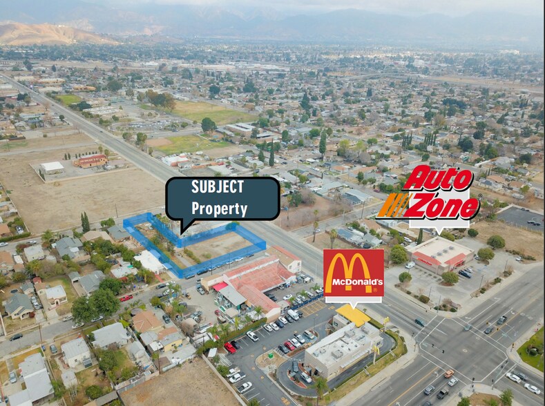 1268 N Mount Vernon Ave, San Bernardino, CA for sale - Aerial - Image 1 of 5