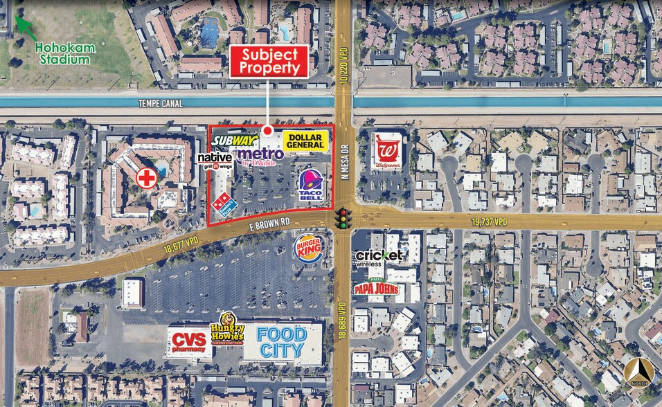 330 E Brown Rd, Mesa, AZ à louer - Photo du bâtiment - Image 2 de 5