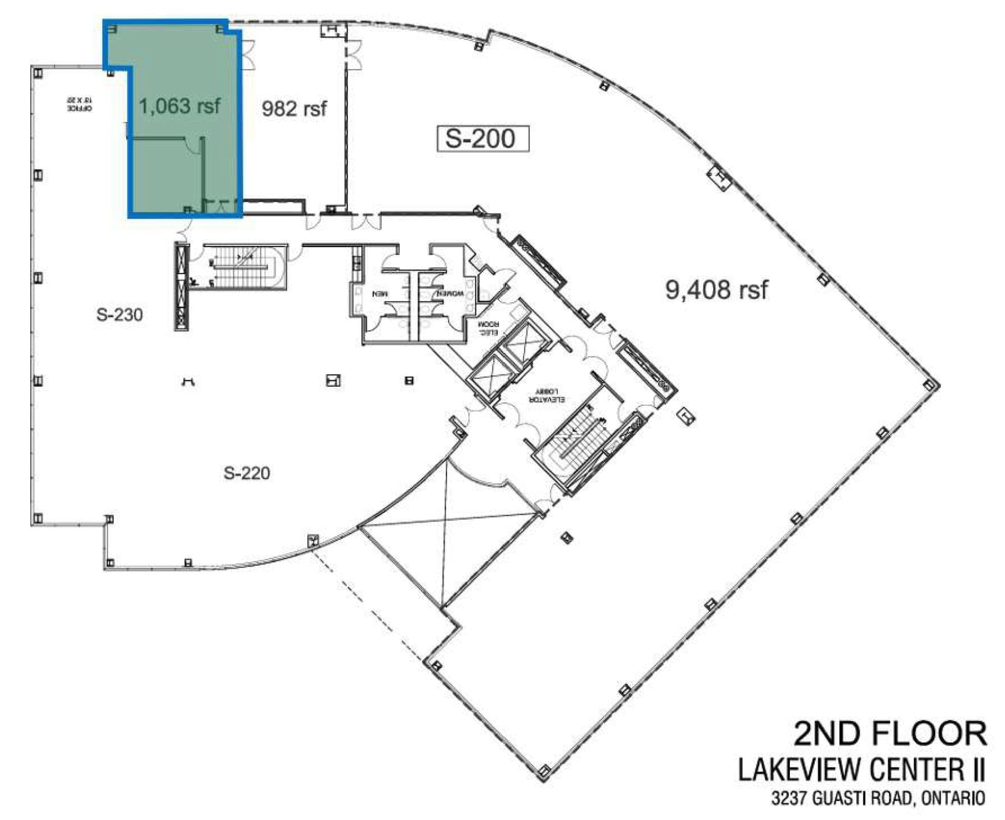 3237 E Guasti Rd, Ontario, CA for lease Floor Plan- Image 1 of 1