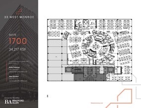33 W Monroe St, Chicago, IL for lease Floor Plan- Image 1 of 3