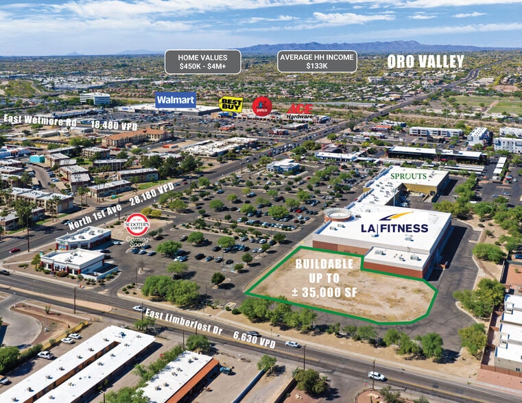 Rillito Crossing | Sprouts & LA Fitness portefeuille de 6 propriétés à vendre sur LoopNet.ca - Photo du bâtiment - Image 3 de 4