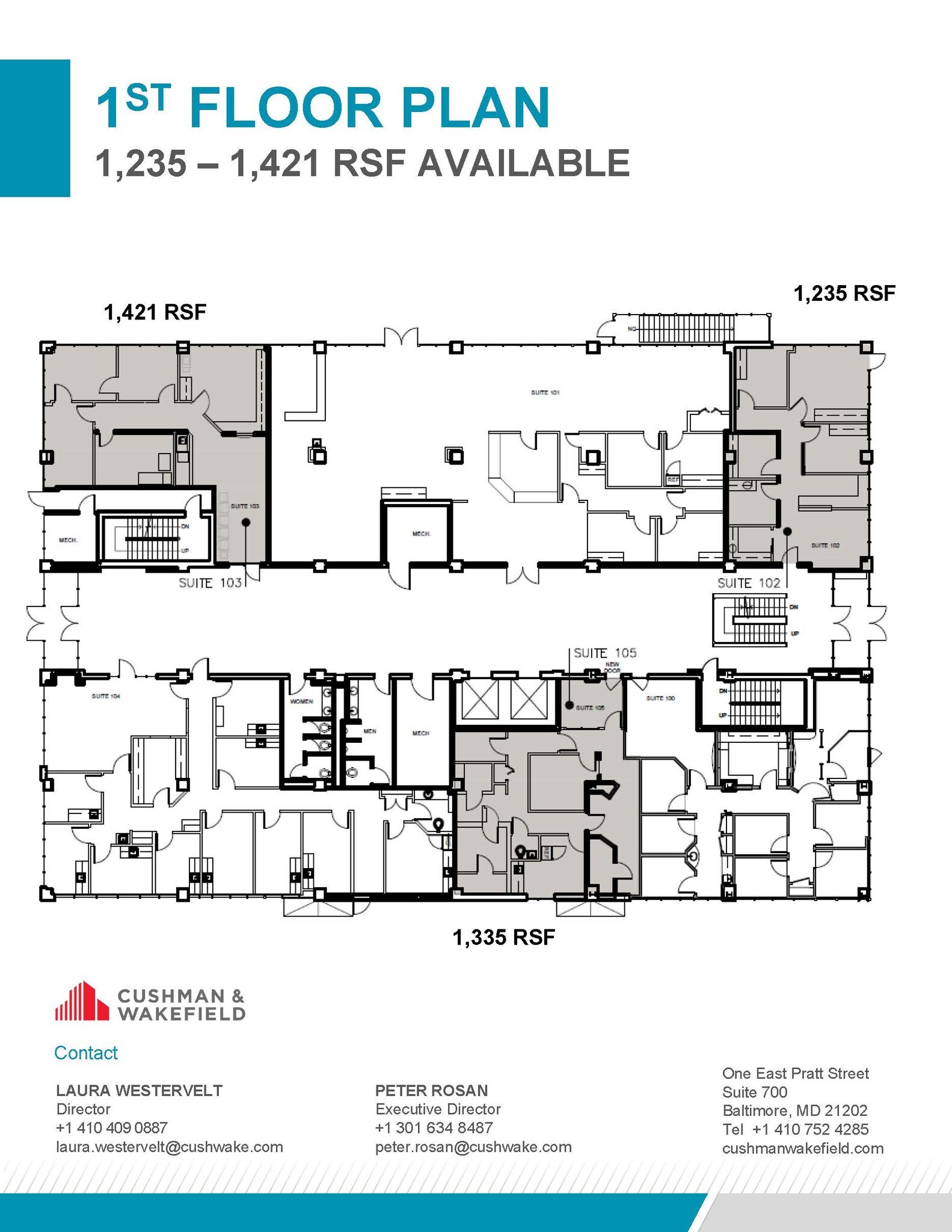 116 Defense Hwy, Annapolis, MD à louer Plan d’étage- Image 1 de 1
