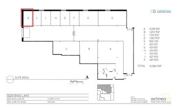 9220 Bass Lake Rd, New Hope, MN à louer Plan d’étage- Image 1 de 1