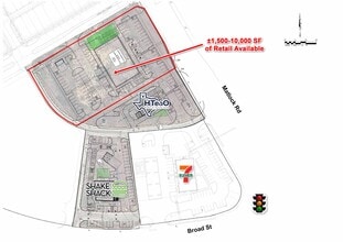NWC of Matlock Rd & Broad St, Mansfield, TX à louer Plan de site- Image 1 de 1