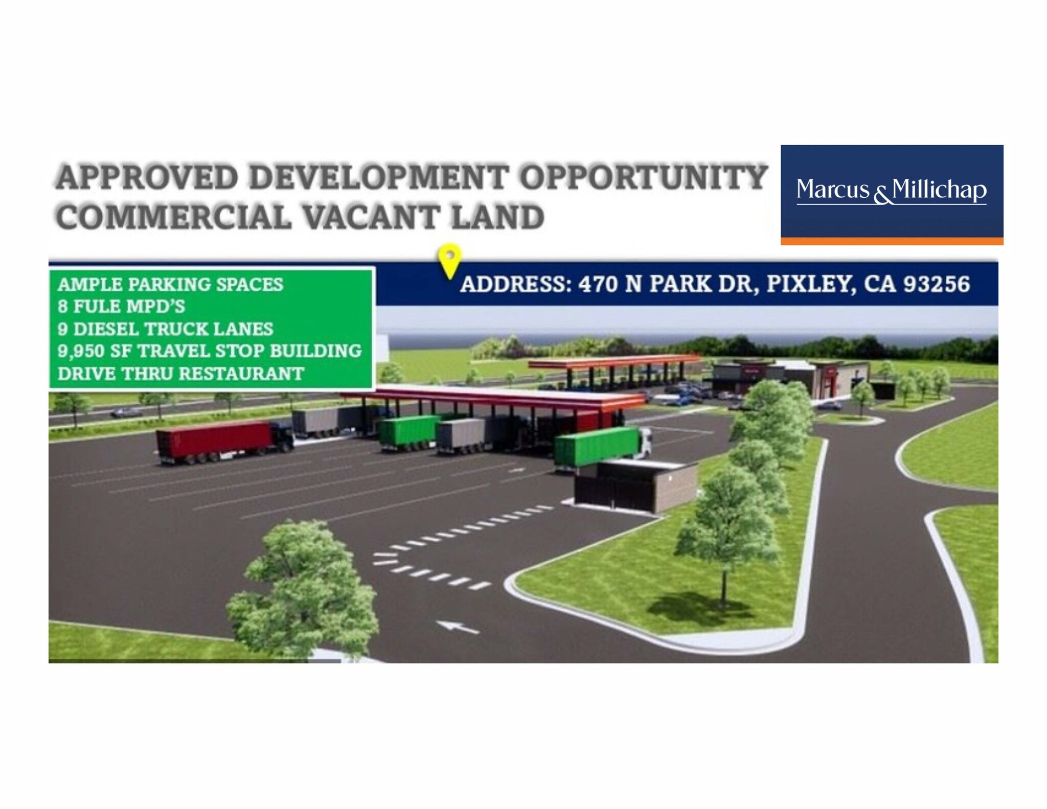 470 Park Dr, Pixley, CA à vendre Photo du bâtiment- Image 1 de 2