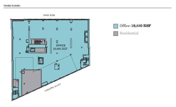 25 Park Row, New York, NY for lease Floor Plan- Image 1 of 2